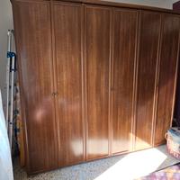 Armadio in legno 6 ante 