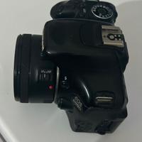 Fotocamera Canon 600d+Lente 50mm 1,8
