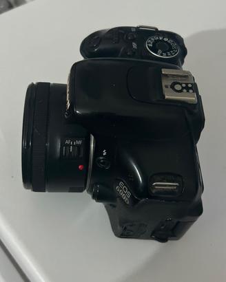 Fotocamera Canon 600d+Lente 50mm 1,8