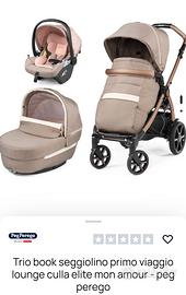 Trio peg perego mon amour con borsa inclusa 