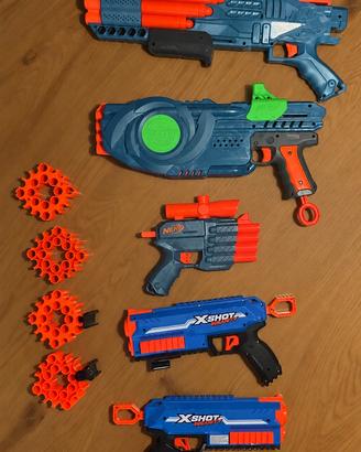 Nerf e X-shot e accessori