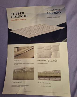 Topper comfort "Manifattura FALOMO"
