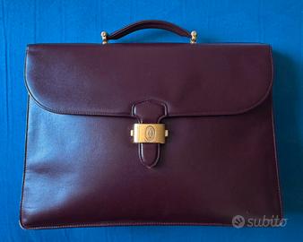 Elegante borsa da lavoro firmata Cartier