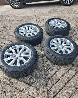 Set 4 cerchi 18 ruote range rover evoque