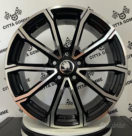 4 CERCHI IN LEGA SKODA FABIA PRAKTIK RAPID DA 16