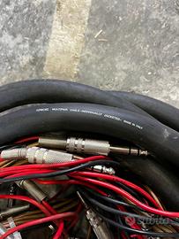 Cavo audio 24 coppie masse separate