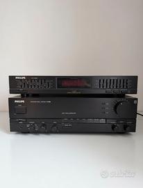 Philips amplificatore integrato digitale + equaliz