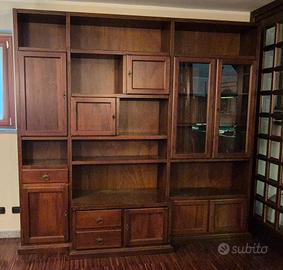 Libreria Arte Povera in Noce