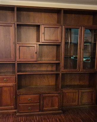 Libreria Arte Povera in Noce