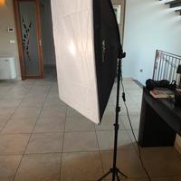 kit di illuminazione fotografica