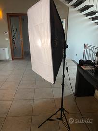kit di illuminazione fotografica
