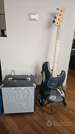 Fender Player Jazz Bass + Amp ashdown studio 10