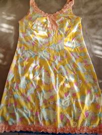 Sottoveste - camicia notte ,Vintage - Fantasia