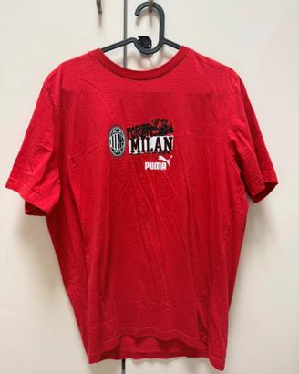 T-shirt Puma AC Milan "Forza Milan" - Taglia L