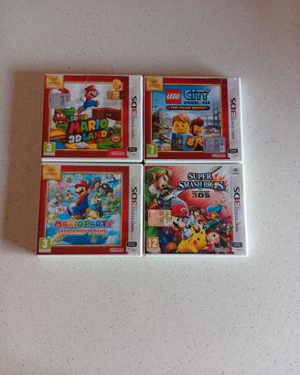 Lotto 4 Giochi Nintendo 3DS