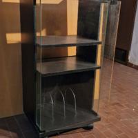 Mobile porta-stereo vintage Kenwood con anta