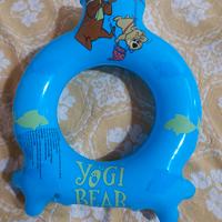 Coppia ciambelle orso Yoghi. Rosa e azzurro 