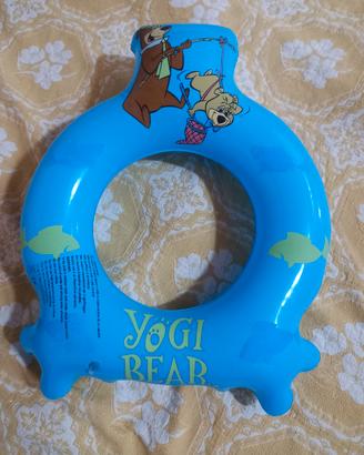 Coppia ciambelle orso Yoghi. Rosa e azzurro 