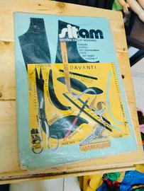 libro vintage taglio e cucito sitam 