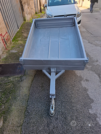 Carrello agricolo in ferro - sponde apribili