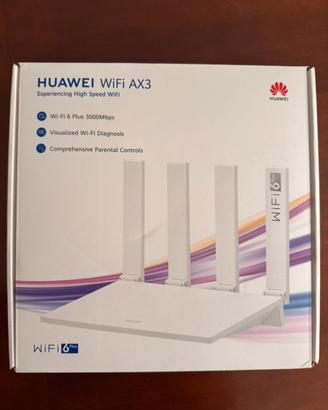 “Router Huawei WiFi AX3 WiFi 6 NUOVO mai usato”