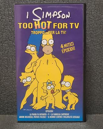 📼 I Simpson “Troppo Hot per la TV”: VHS Cult 