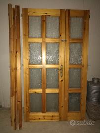 Portone in legno