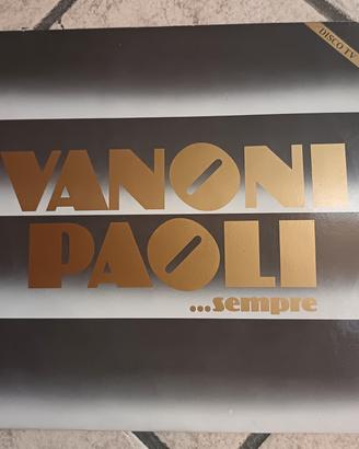 Vinile doppio Vanoni Paoli