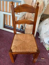 Sedia legno massello