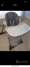lotto bimbo: Seggiolone Chicco +Saltarello Baby 