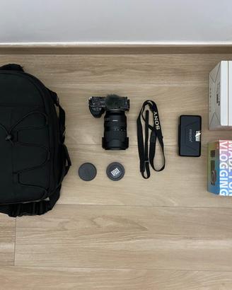 Sony ZV-E10 + Tamron 17-70mm f/2.8 e Accessori