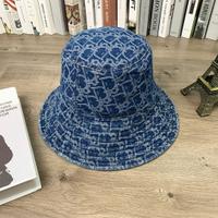 cappello da pescatore in denim dior