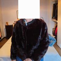 Giacca visone canadese