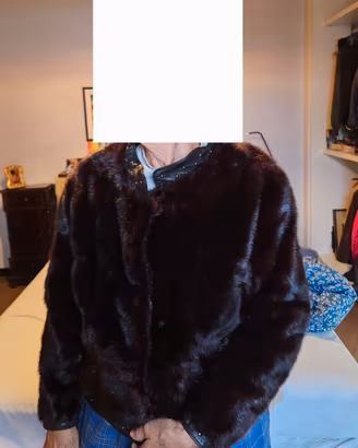 Giacca visone canadese