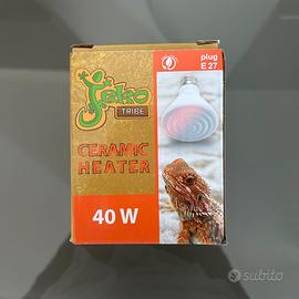 LAMPADA RISCALDANTE IN CERAMICA PER TERRARI