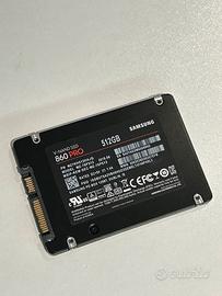 SSD Samsung Pro 860 V Nand 512GB – Perfetto stato