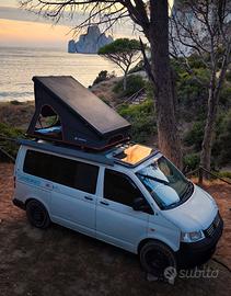 VW T5 camperizzato 4motion + blocco differenziale.