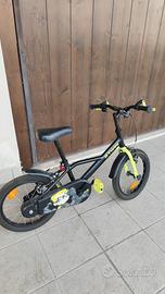 Bici bambino (Btwin Dark Hero 500) 16"