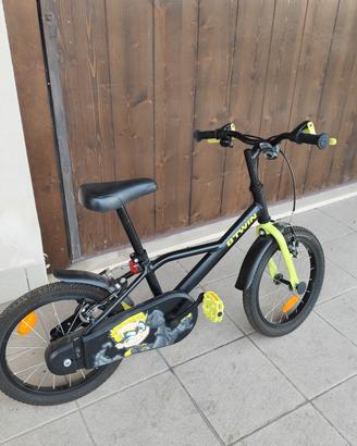 Bici bambino (Btwin Dark Hero 500) 16"