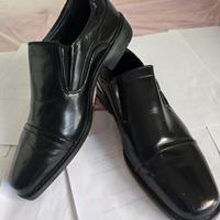 Mocassini uomo a punta quadrata