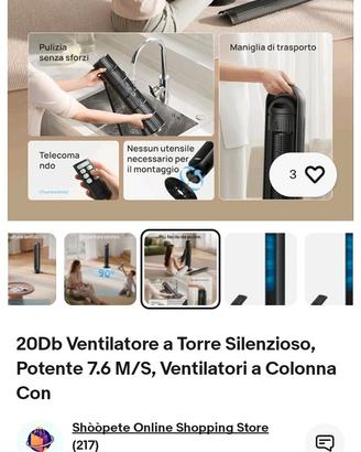 ventilatore a colonna DREO
