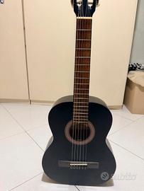 chitarra piccola nera Navarrez