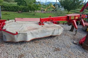 Falcia condizionatrice  falciatrice a dischetti 