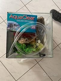 Acquario 30x30cm 30L - Completo di tutto: Filtro..