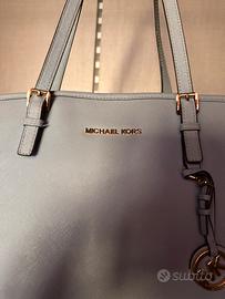 Borsa Michael Kors celeste