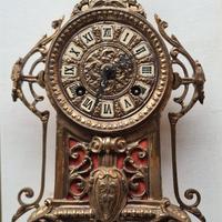 Orologio da tavolo vintage tipo Boulle