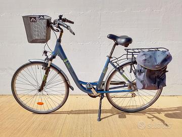 City Bike Unisex 28 ammortizzata con accessori