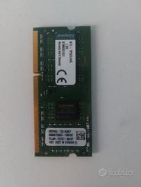 RAM singola da 4GB di marca Kingston