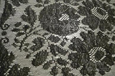 VELO Copricapo Pizzo in Tulle - Anni 40