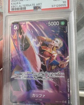 One Piece Kalifa (EB01-031) Psa10 😍😍